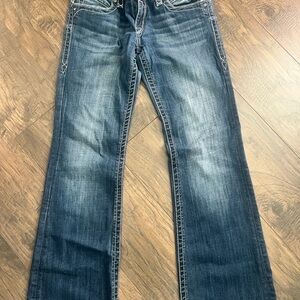 Rock Revival Dark Blue Flare Jeans